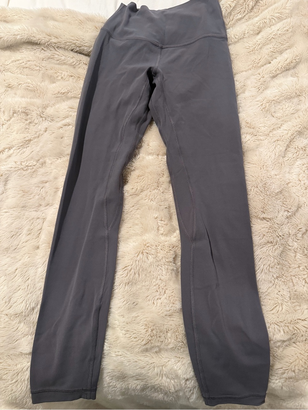 lululemon athletica women’s Charcoal Gray Performance Leggings